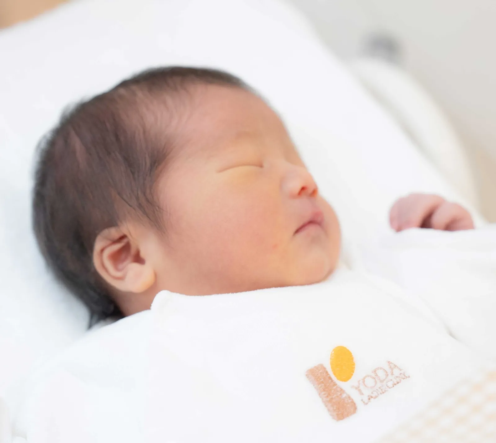 写真：眠っている赤ちゃん
